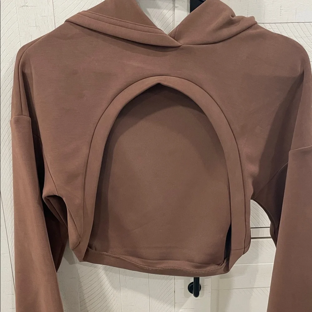 Buff Bunny Luxe Cropped Hoodie - Picture 2 of 6